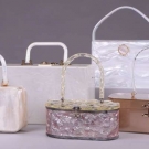 FIVE LUCITE HANDBAGS, AMERICA, 1950s