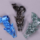 EIGHT LEA STEIN ANIMAL THEMED BROOCHES, PARIS, MODERN