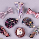 SEVEN LEA STEIN BROOCHES, PARIS, 1960-MODERN