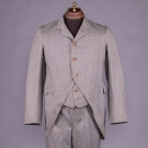 THREE PIECE MAN’S PLAID SUIT, AMERICA, c. 1900