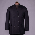 THREE PIECE MAN'S BLACK SUIT, ZANESVILLE OHIO, 1906
