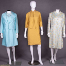 THREE SHEATH DRESSES W/ MATCHING OVERWEAR, AMERICA, 1960s