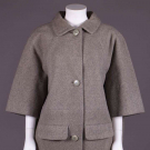 GIVENCHY COUTURE COAT FOR GLORIA SWANSON, PARIS, LATE 1950s- EARLY 1960s