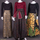 THREE MARY MCFADDEN EVENING GOWNS, AMERICA, 1980s