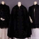ONE CAPE &amp; TWO DOLMAN MANTLES, 1880-1890s