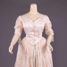 COLONIAL REVIVAL FANCY DRESS COSTUME, LATE 19TH C