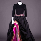 MONIQUE VAN VOOREN WORN CHADO RALPH RUCCI EVENING GOWN, AMERICA, MODERN