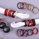 GENEROUS GROUPING OF VINTAGE BANGLES, 1940-1960s