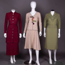 THREE KNIT ENSEMBLES, AMERICA, 1940s