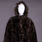 FENDI REVERSIBLE FUR &amp; CASHMERE COAT, ITALY, c. 1983