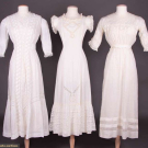 TWO TEA GOWNS & ONE UNDERDRESS, 1910s