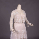 FIVE TEA DRESS ELEMENTS, 1900-1910s