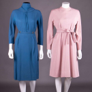 TWO TRIGÈRE DAY DRESSES, AMERICA, 1960s