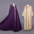 DORIS DUKE WOOL BROADCLOTH BURNOOSE &amp; ROBE, NORTH AFRICA, MID 20TH C