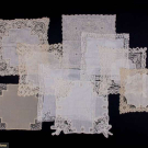 NINE FINE LACE &amp; EMBROIDERED HANDKERCHIEFS, 1890-1920s