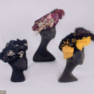 THREE LADIES HATS, BOSTON, 1880-1908