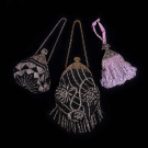THREE ART NOUVEAU BEADED BAGS, 1910s