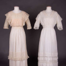 TWO TEA DRESSES, 1910s