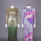 PUCCI & BILL BLASS PARTY DRESES, 1970-1980s