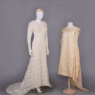 TWO WEDDING DRESSES, 1920s &amp; 1930s