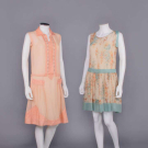 TWO SUMMER DAY OR PARTY DRESSES, 1920s