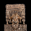 14K GOLD MICTLANTECUHTLI PENDANT
