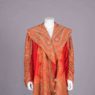WOOL PAISLEY OVERCOAT, 1910s