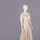 CHARMEUSE WEDDING GOWN, c. 1930