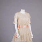 CHANTILLY LACE PARTY DRESS, LATE 1910s-EARLY 1920s