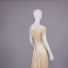 CHARMEUSE &amp; BOBBIN LACE WEDDING GOWN, 1930s