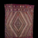 JIJEEM BROCADE WALL HANGING, CENTRAL ANATOLIA, 19TH C