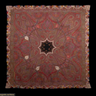 EXCEPTIONAL EMBROIDERED &amp; WOVEN KASHMIR SHAWL, 1840s
