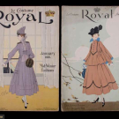 TWO LE COSTUME ROYAL, NYC, JANUARY &amp; AUGUST 1916