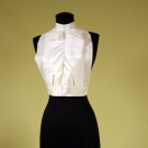 GENT&#039;S WHITE LINEN RUFFLED DICKIE, EARLY 19th C