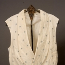 GENT'S BLUE DOT &amp; WHITE COTTON VEST, FRANCE, 1850s