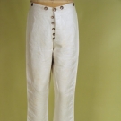 GENT&#039;S WHITE LINEN TROUSERS, ENGLAND, 1820-1850