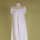 LADY'S WHITE COTTON CHEMISE, 1850-1880