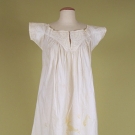 EMBROIDERED WHITE CHEMISE, 1860-1890
