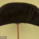 BLACK FUR FELT BICORN HAT, ENGLAND, 1800-1850