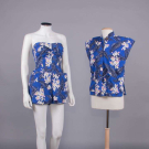 ALFRED SHAHEEN PLAYSUIT ENSEMBLE, HAWAII, 1950s