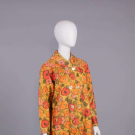 SILK SCHIAPARELLI SPRING COAT, PARIS, 1960s