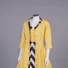 TWO PIECE COTTON SEASIDE ENSEMBLE, 1930s