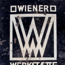 WIENER WERKSTÄTTE NEW YORK STORE SIGN, 1920s