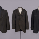 THREE SMOKING JACKETS, LATE 19TH-EARLY 20TH C
