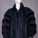 CHRISTIAN DIOR FUR EVENING COAT, PARIS, 1980s
