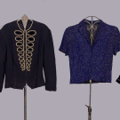 FOUR EMBELLISHED BLOUSES OR JACKETS, 1930-1940s
