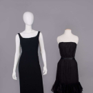 MME GRES SILK EVENING DRESS &amp; CROQUIS, PARIS, A/W 1984