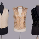 THREE GENTS WAISTCOATS, 1860s &amp; 1880s