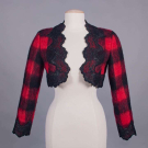 GEOFFREY BEENE MOHAIR BOLERO, USA, LATE 1980s