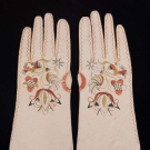 GENTS LEATHER GLOVES, ENGLAND, 1750-1780